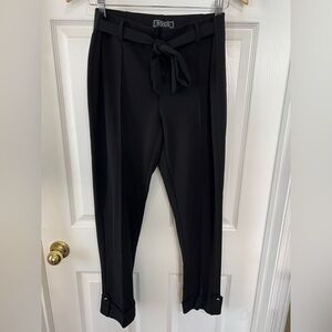 NYC Black Trousers, women’s size 6 with Tie Waist